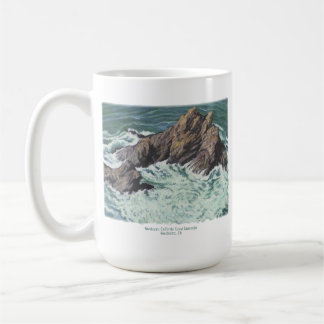 Mendocino California Coast Seascape Kaffeetasse