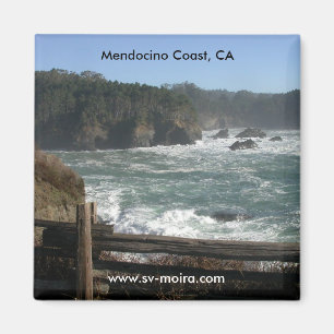 Mendocino Küste, CA Magnet