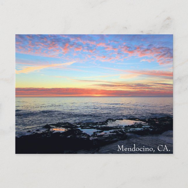 Mendocino Postkarte (Vorderseite)