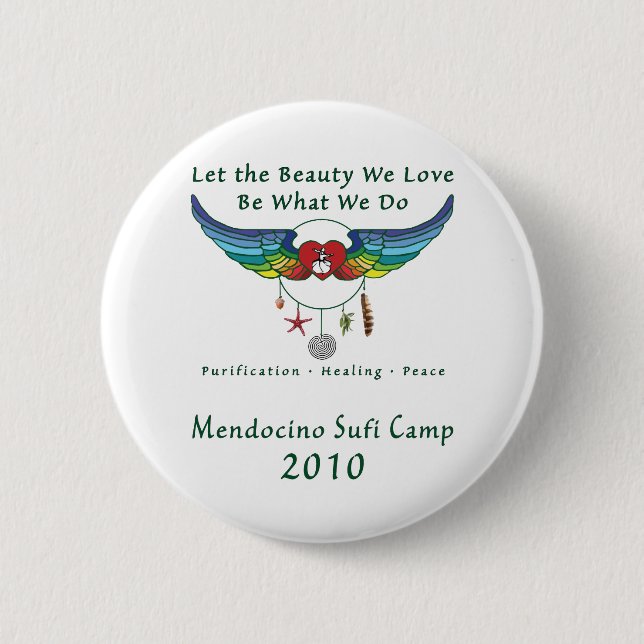 Mendocino Sufi Knopf Lagers 2010 Button (Vorderseite)
