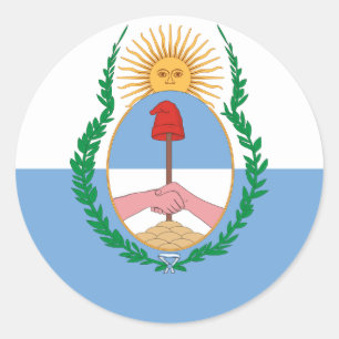 Mendoza Provinz, Argentinien, Argentinien Runder Aufkleber