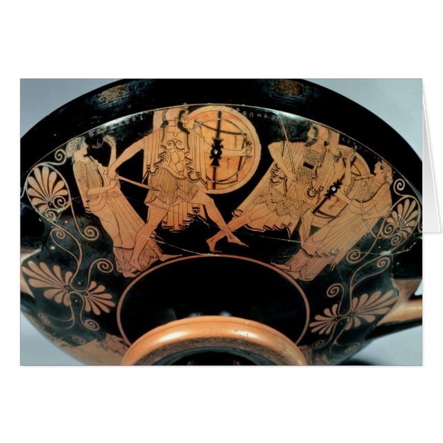 Menelaos, accompagné de l'Aphrodite (Devant horizontal)