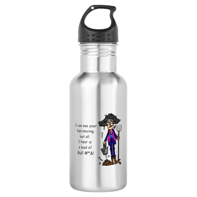 Menge BS Edelstahlflasche (Vorderseite)