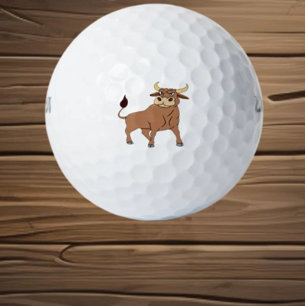 Menge der Bull GOLF BALLS Golfball