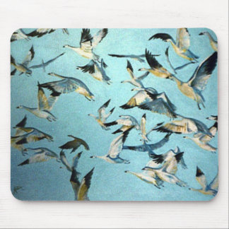 Menge der Gänse Mousepad