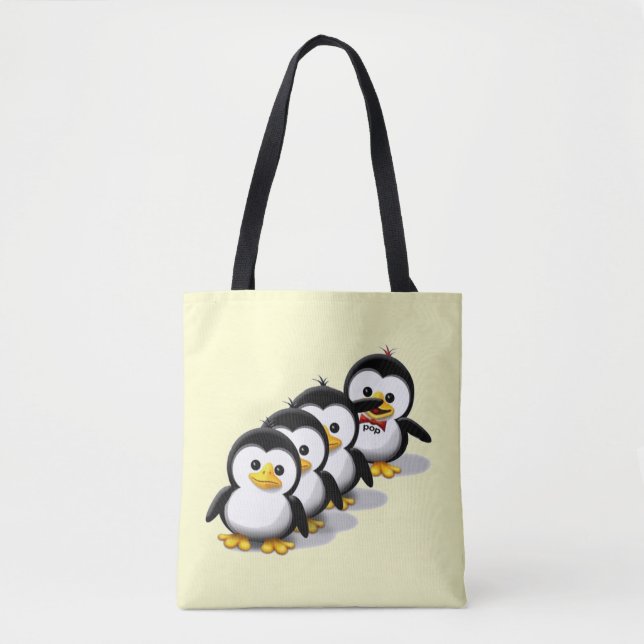 Menge der Pinguine Tasche (Vorderseite)