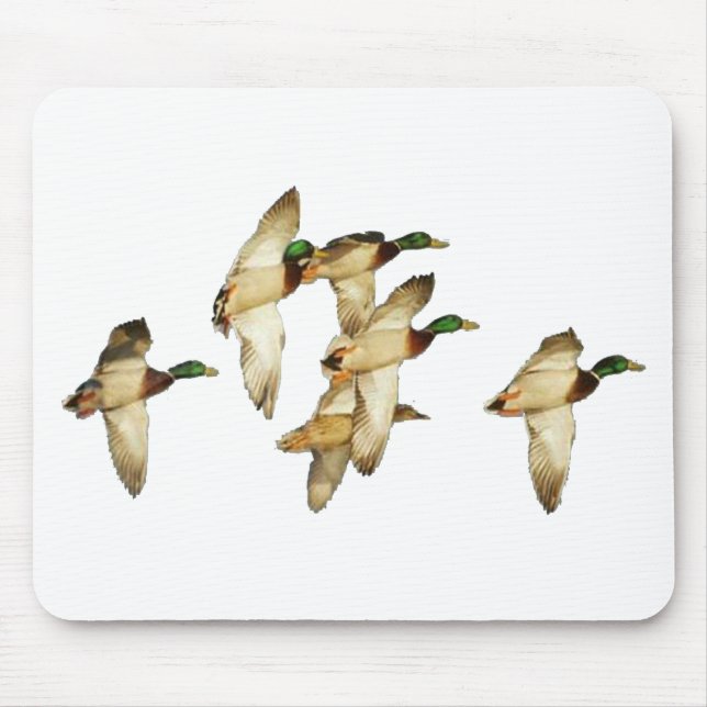 Menge der Stockenten in den Flug-Enten Mousepad (Vorne)