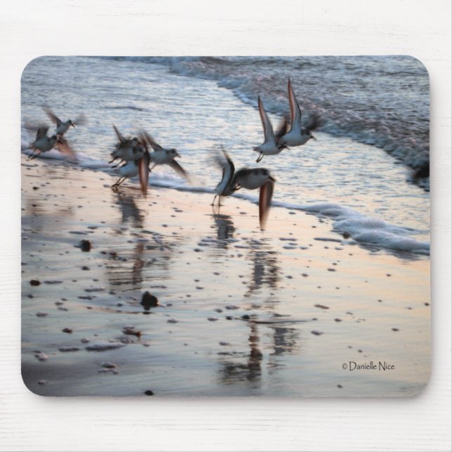 Menge der Vögel Mousepad (Vorne)