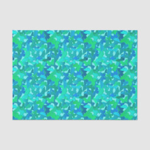 Menge des Schmetterlings-, Türkis-, Aqua-und Seidenpapier