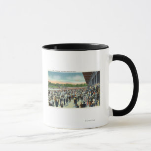 Mengen an Saratoga Rennstrecke u. Klubhaus Tasse