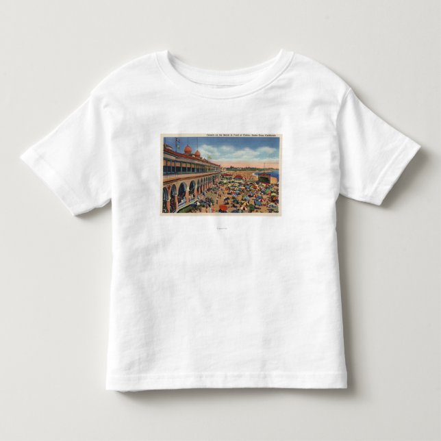 Mengen auf dem Strand vor Kasino Kleinkind T-shirt (Vorderseite)