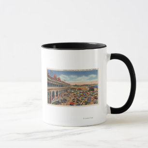 Mengen auf dem Strand vor Kasino Tasse