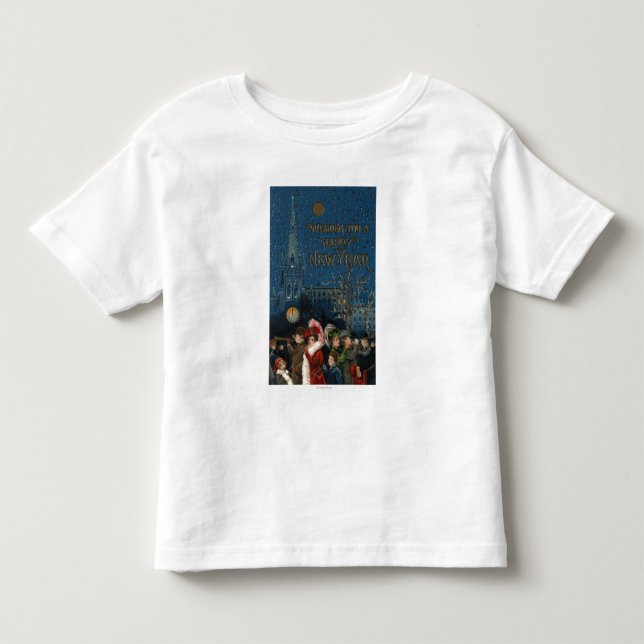 Mengen-durchbrennenhörner Kleinkind T-shirt (Vorderseite)
