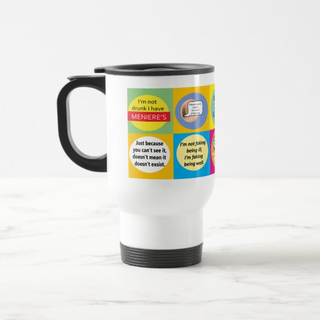 Meniere's Disease meniere Syndrom vestibular Reisebecher (Links)