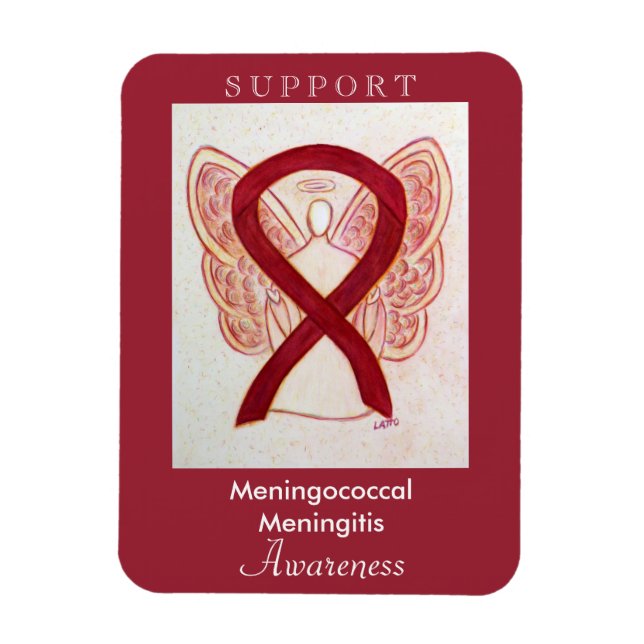 Meningokokken Meningitis Bewusstsein Angel Magnet (Vertikal)