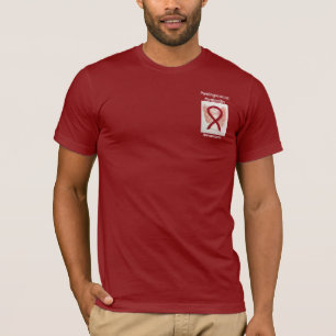 Meningokokken Meningitis Sensibilisierungs-Band-T- T-Shirt