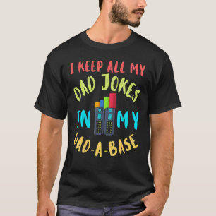 Mennes, die ich alle meine Vater-Witze in einer Da T-Shirt