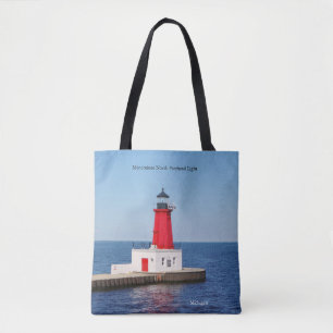 Menominee North Pierhead Light auf der ganzen Tasc Tasche