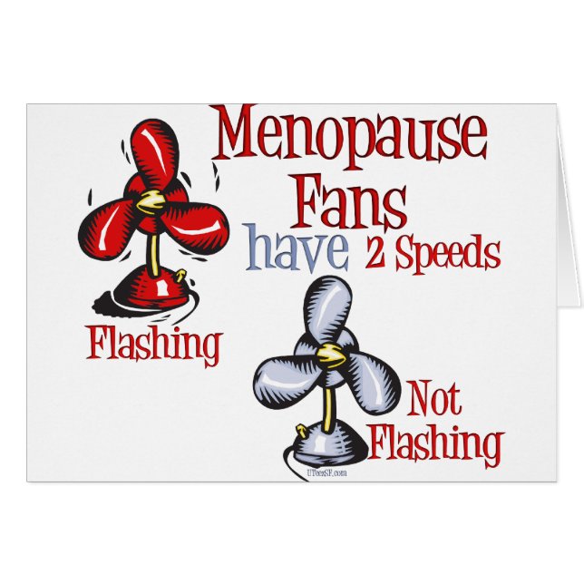 Menopause Fan (Vorderseite (Horizontal))