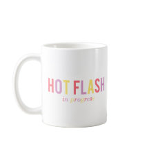 Menopause Hot Flash im Gange