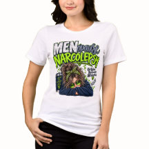 Ménopause Narcolepsie en TShirt vert
