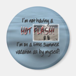 Menopausen-Hitzewallung-Magnet Magnet