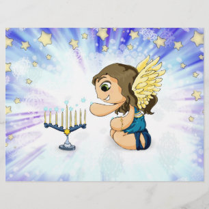 Menorah Angel Flyer