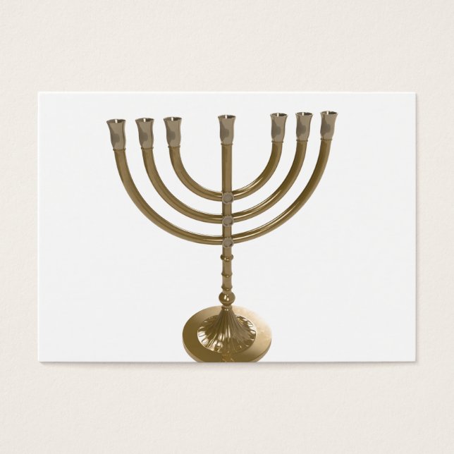 menorah dorée (Devant)