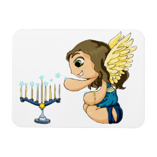 Menorah Engel Magnet