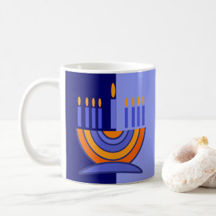 Menorah Entwurfs-Chanukka-Geschenk-Tassen Kaffeetasse