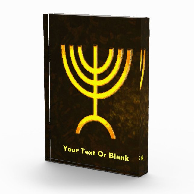 Menorah Flame Fotoblock (Rechts)