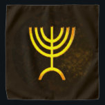Menorah Flame Halstuch<br><div class="desc">Eine digitale Darstellung der jüdischen siebenverzweigten Menorah (Hebräisch: מְ נ וֹ רָ ‎). Die siebenverzweigte Menorah, die im tragbaren Set von Moses in der Wildnis und später im Tempel in Jerusalem verwendet wird, ist seit der Antike ein Symbol des Judentums und das Emblem des modernen Staat Israel. Der Kohanim zündete...</div>