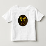 Menorah Flame Kleinkind T-shirt<br><div class="desc">Eine digitale Darstellung der jüdischen siebenverzweigten Menorah (Hebräisch: מְ נ וֹ רָ ‎). Die siebenverzweigte Menorah, die im tragbaren Set von Moses in der Wildnis und später im Tempel in Jerusalem verwendet wird, ist seit der Antike ein Symbol des Judentums und das Emblem des modernen Staat Israel. Der Kohanim zündete...</div>