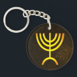 Menorah Flame Schlüsselanhänger<br><div class="desc">Eine digitale Darstellung der jüdischen siebenverzweigten Menorah (Hebräisch: מְ נ וֹ רָ ה). Die siebenverzweigte Menorah, die im tragbaren Set von Moses in der Wildnis und später im Tempel in Jerusalem verwendet wird, ist seit der Antike ein Symbol des Judentums und das Emblem des modernen Staat Israel. Der Kohanim zündete...</div>