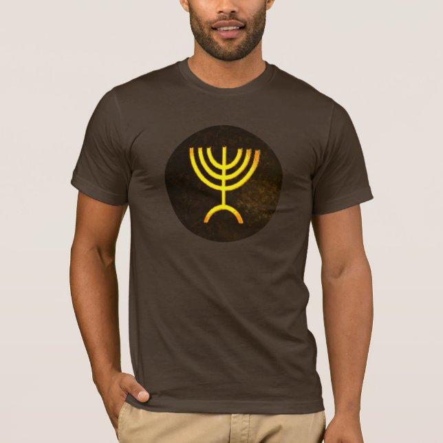 Menorah Flame T-Shirt (Vorderseite)