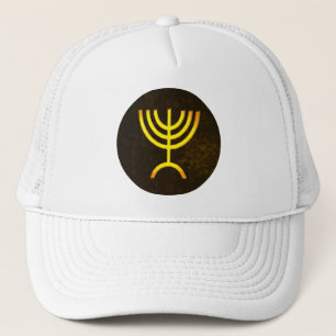 Menorah Flame Truckerkappe
