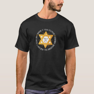 Menorah Handy Hanukkah Judisch Ugly Christmas S T-Shirt