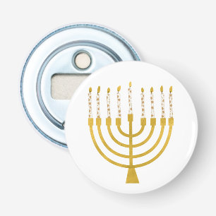 Menorah Hanukkah Candles Festlich Menorah Candles  Flaschenöffner