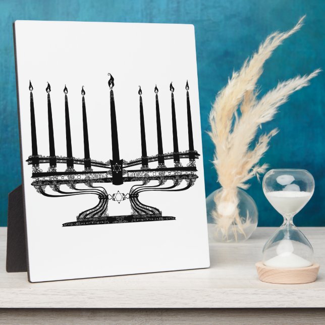 Menorah I Fotoplatte (Seite)
