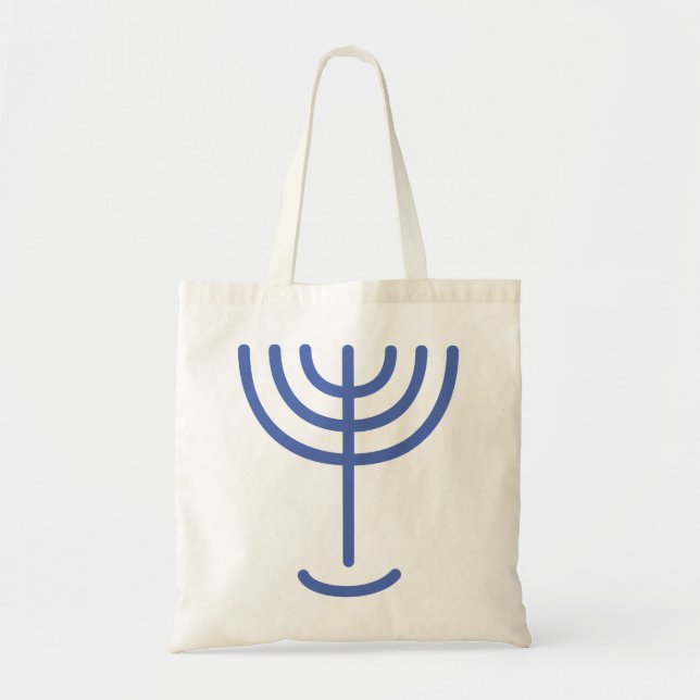 Menorah Icon Tragetasche (Vorne)
