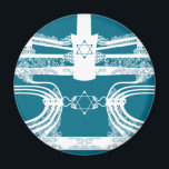 Menorah Magnet<br><div class="desc">Originalvorlage durch Thedustyphoenix.</div>