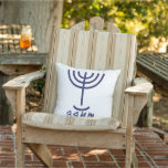 Menorah Paleo Hebrew Throw Kissen<br><div class="desc">Die hebräischen Paleo-Buchstaben im Wort Menorah sind: Mem, Nun, Resh, Hey. Kurz gesagt, ihre Bedeutung ist... Mem - Chaos Mighty Blood. Nun - setzen Sie ihren Sohn fort. Resh - Der erste Anfang. Hey - Schau mal nach Luft. Das Wort ist die Nummer H4501 in Strong's Konkordanz. Feminine von H4500...</div>