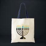 Menorah Tasche<br><div class="desc">Fügen Sie eine Herzenswärme Ihrem Feiertag schlepping hinzu.</div>