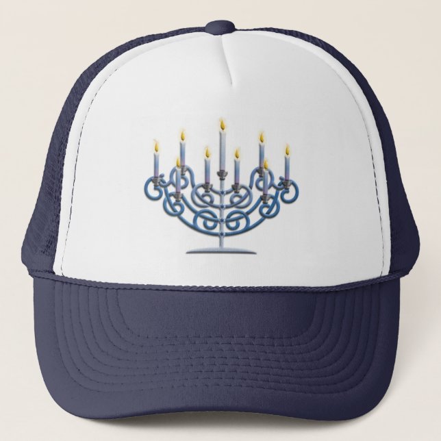 Menorah Truckerkappe (Vorderseite)