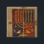 Menorah und andere Schiffe des Tempels Button<br><div class="desc">Der spanischen Schule addieren Frau 15250 f.3v Menorah und andere Schiffe des Tempels,  vom "Herzog spanischer Bibel Sussex",  Katalonien fanden am British Library,  London,  Großbritannien. Die hinzufügenfrau 15250 f.3v Menorah und andere Schiffe vom Tempel,  vom "Herzog spanischer Bibel Sussex",  Katalonien wurde um das 14. Jahrhundert hergestellt.</div>
