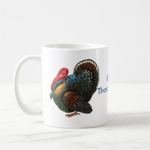 Menorah und Kaffee-Tasse der Türkei Thanksgivukkah Kaffeetasse