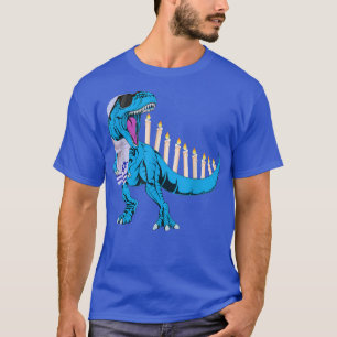 Menorasaurus Re T Re Dinosaur Hanukkah für Boys K T-Shirt
