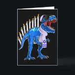Menorasaurus Rex Shirt T Rex Dinosaur Hanukkah Gif Karte<br><div class="desc">Menorasaurus Rex Shirt T Rex Dinosaur Hanukkah Gift For Boys</div>