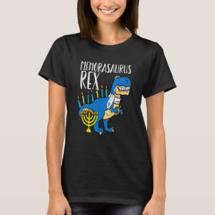Menorasaurus Rex Vintage Jüdisch Chanukka Hanukkah T-Shirt
