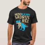 Menorawr Saurus Rex Jewish Dinosaur Hanukkah Kids T-Shirt<br><div class="desc">Nehmen Sie sich diesen lustigen Menorawr Saurus Rex jüdischen Dinosaurier T - Shirt als Hanukkah Geschenk oder Chanukah 2019 Geschenk für Ihren jüdischen Freund oder Familienmitglied! Spinnen Sie Ihren dreidel & tragen Sie dieses hässliche hebräische Weihnachts-Pajama-Outfit und haben Sie eine glückliche Hannukah!</div>